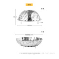 Assiette à fruits en gros en acier inoxydable 304